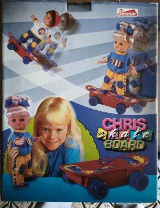 Muñeca Chris Skateboard Jesmar