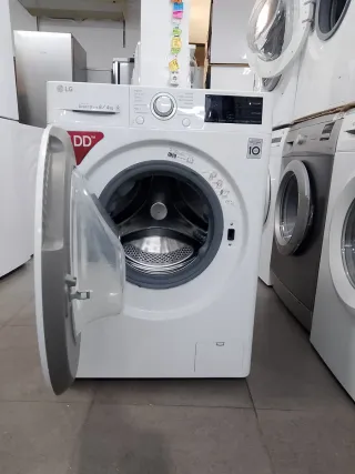 Lavadora LG AI DD 8kg Blanca
