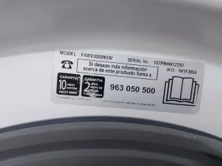 Lavadora LG AI DD 8kg Blanca