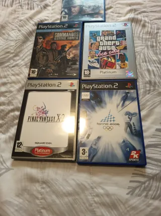 Lote 5 Juegos PlayStation 2