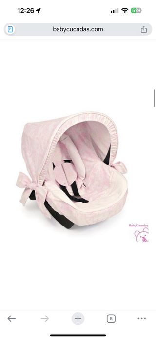 Funda saco sillita de coche maxicosi. Pasito a pas