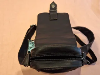 Bolso bandolera Billabong negro y marrón