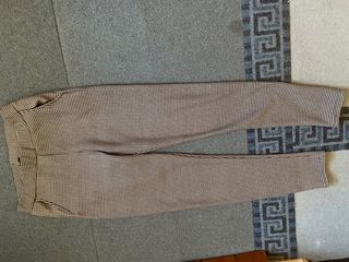 Pantaloni donna fantasia pied de poule