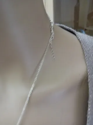 Collana nodo celtico con opale blu