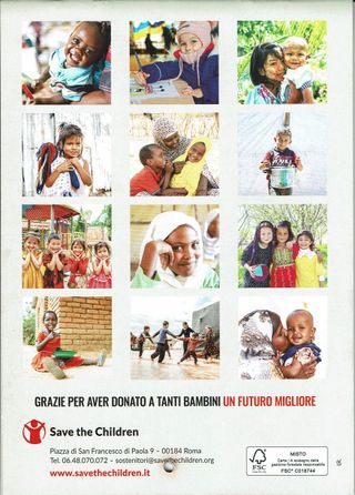 Calendario da parete 2026 Save the Children