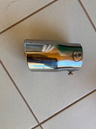 Puntas de escape cromadas para coche