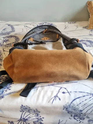 Mochila Quechua Marrón y Gris