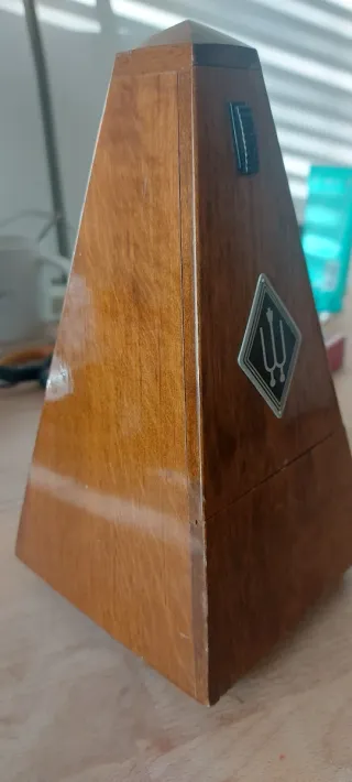 Metrónomo Wittner Antiguo Madera