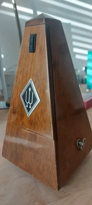 Metrónomo Wittner Antiguo Madera
