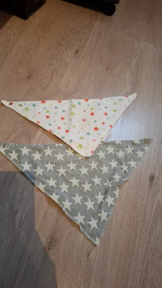 Pack 2 Baberos Pico Estrellas