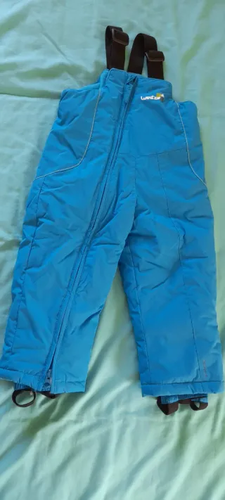 Pantalón de esquí infantil Wedze azul