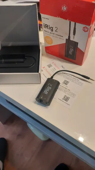 IK Multimedia iRig 2 Interfaz Guitarra Móvil