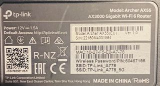 Router TP-Link AX3000 Wi-Fi 6 Dual-Band