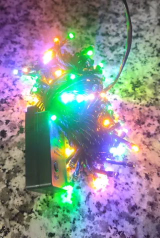 Luces de Navidad D'ocho 140 LED Multicolor