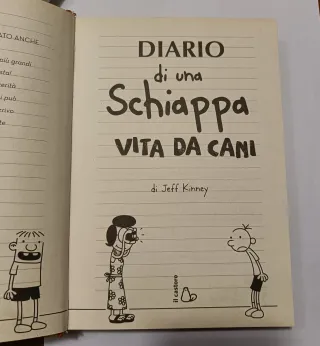 Libro "Diario di una schiappa. Vita da cani".