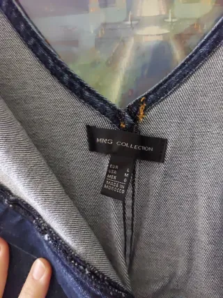 Peto vaquero Mango Talla L