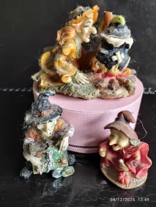 Lote 3 figuras brujitas suerte