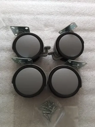 Juego 4 Ruedas para Muebles