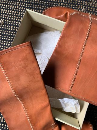 Stivali Charro in cuoio