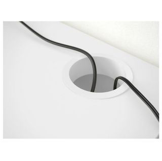 Mesa de escritorio blanca