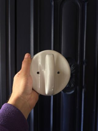 Portasciugamani + portarotolo vintage ceramica