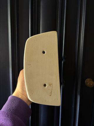 Portasciugamani + portarotolo vintage ceramica