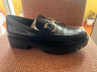 Mocasines negros ULANKA modernos talla 40