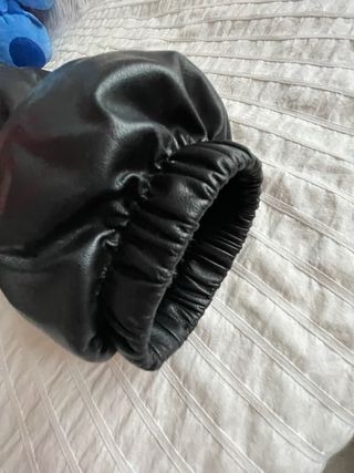 Abrigo acolchado negro Zara