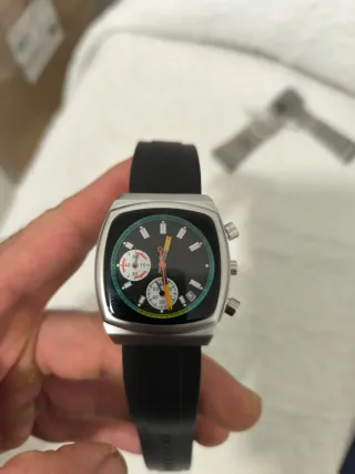 Reloj Vintage Cronógrafo Negro