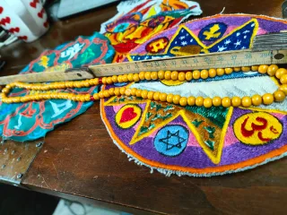 Collana meditazione legno mala