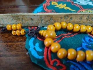 Collana meditazione legno mala