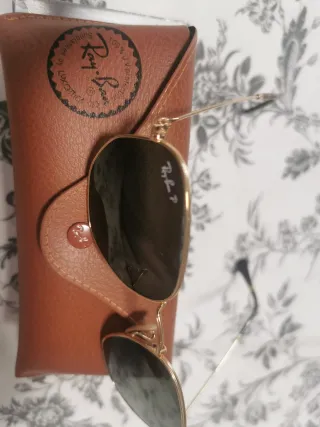 Gafas de sol Ray-Ban Marrones y Doradas,