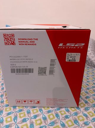 Casco LS2 Blanco Integral