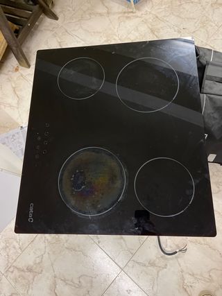 Vitrocerámica CATA 4 fuegos