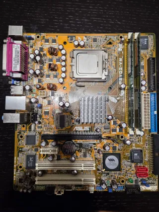 ASUS motherboard + Core 2 Duo CPU + 1GB DDR2