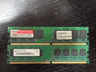 ASUS motherboard + Core 2 Duo CPU + 1GB DDR2