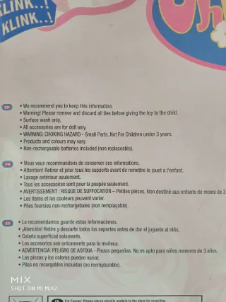 Conjunto Ropa Muñeca Oh! Baby MEGA Vintage