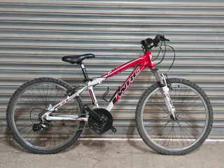 Bicicleta Conor WRC 24 Roja y Blanca