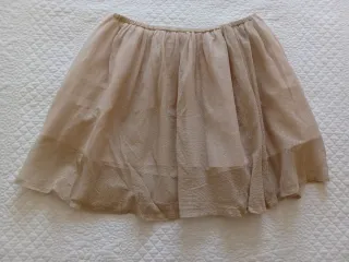 Falda tul H&M niña beige