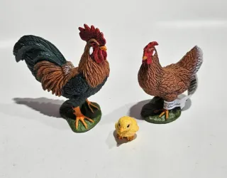 Familia de gallinas Schleich