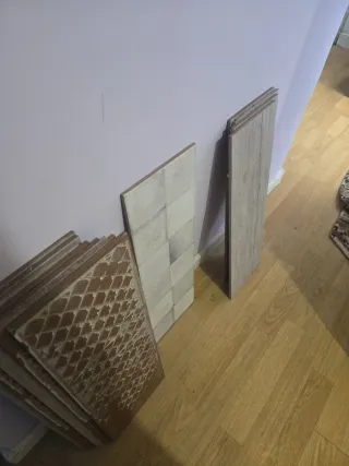 Azulejos imitación madera