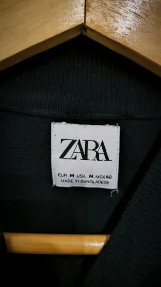 Camiseta Cuello Perkins Zara