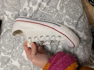 Converse blancas talla 39. Embalaje original