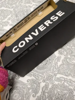 Converse blancas talla 39. Embalaje original