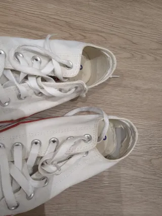 Converse blancas talla 39. Embalaje original