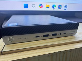 Micro PC HP ProDesk 8GB RAM 256GB SSD+500GB HDD