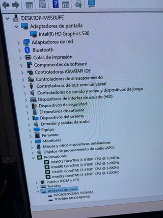 Micro PC HP ProDesk 8GB RAM 256GB SSD+500GB HDD