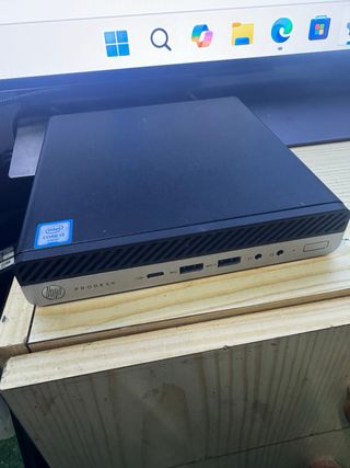 Micro PC HP ProDesk 8GB RAM 256GB SSD+500GB HDD