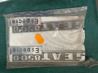 Emblema Seat 850 Especial