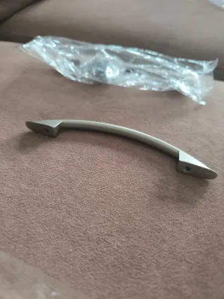 Tiradores de Mueble Plateados (3uds)